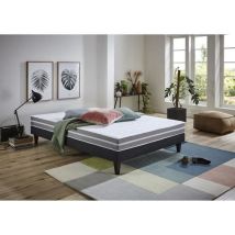 Dormipur Matelas 140x190cm - Mousse Mémoire De Forme - 16cm