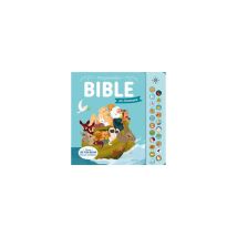 Ma Première Bible En Chansons Livre Sonore Tout-carton Bleu Turquoise 25,5×25,0 Cm Mame