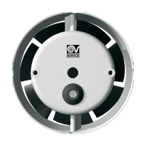 Extracteur Hélicoïde En Conduit 120 Mm 20 W 160 M3/h Fonction Tempo Ghost Vortice