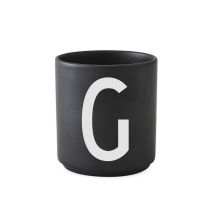 Tasse Noire Design Letters Design Letters