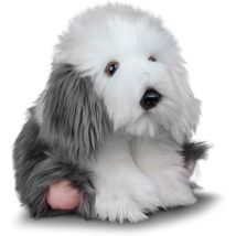 Tobar Peluche Chien Jouet - Adorable Chien Sheepdog 25 Cm