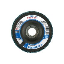 Disque Polimaxx Fin Pour Polissage Lamelles 125 Mm Ø 22,23 Mm Dronco