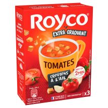 Soupe Déshydratée Tomates Et Croûtons à L'ail Royco