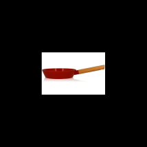 Poele Sauteuse Ogo Poele Ector 20 Cm En Aluminium Revetement Ceramique Paprika Avec Manche En Bois