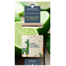 Devineau - Bougie Ovale Verveine Citron Du Mexique Ambiances Devineau - Le Coffret De Bougie