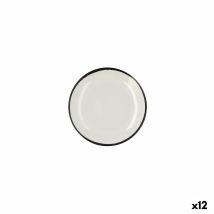 Assiette Plate Ariane Vital Filo Céramique Blanc Ø 18 Cm (12 Unités)