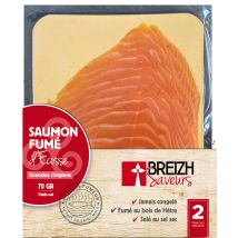 Saumon Fumé D'ecosse Grandes Origines Breizh Saveurs