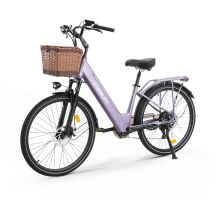 Vélo Électrique Cysum X-city, 26 Pouces, 48 ​​v 250 W 10,4 Ah, Pour Femmes, Violet