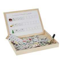 Tableau En Bois - Jeux 2 Momes - Je Comprends Les Lettres - Multicolore