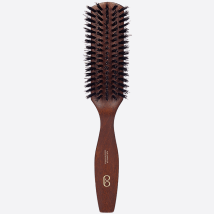 Brosse À Cheveux Plate Lissoir En Hêtre Massif 5 Rangs