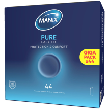 Manix - Préservatifs Easy Fit Pure Protection Et Confort Manix - La Boite De 44 Préservatif