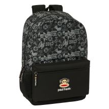 Cartable Paul Frank Join The Fun Noir 30 X 46 X 14 Cm