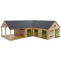 Écurie De Cheveux 1:24 Gris Kids Globe