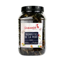 Trompettes De La Mort Séchées Pot 500g - Sabarot