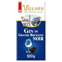 Tablette De Chocolat Noir Gin De Grande Bretagne Villars