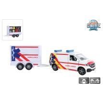 Kids Globe Ambulance Jouet Volkswagen Avec Remorque Diecast