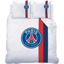 Paris Saint Germain Housse De Couette 2 Places Retro White