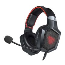 Savio Savgh-forge Casque Casques Avec Fil Crochets Auriculaires Gaming Noir, Rouge