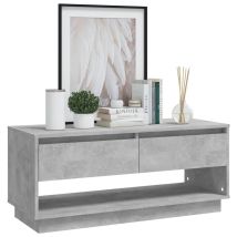 Meuble Tv Gris Béton 102x41x44