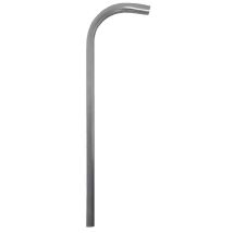 Boîte De Base Ferme-imposte Métal Gris Aluminium Long Comtra
