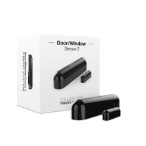 Fibaro Fgdw-002-3 Zw5 Capteur De Porte/fenêtre Sans Fil Noir