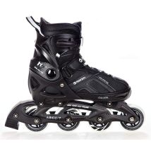 Roller En Ligne Pulse Du 37 Au 40 Adulte Enfant Mixte Taille Ajustable Noir Raven