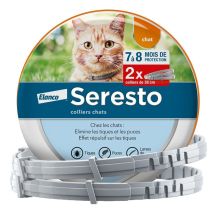 Seresto Collier Antiparasitaire Chat - 2 Colliers