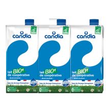 Lait Bio Demi-écrémé Candia