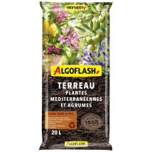 Terreau Plantes Méditerranéennes Et Agrumes Algoflash 20l
