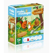 Mako Moulage Balade En Foret 3 Moules