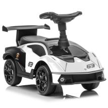 Véhicule Électrique Turbo Challenge Lamborghini Blanc