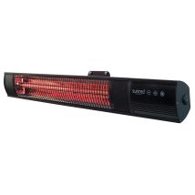 Chauffage Mural Royal Diamond Dark 2500 W Carbone Noir Sunred