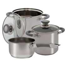 Ensemble De Batterie De Cuisine 3 Pcs Dunbar Inox Eurotrail