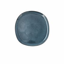 Assiette Plate Bidasoa Ikonic Céramique Bleu (20,2 X 19,7 X 1,3 Cm) (pack 6x)