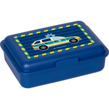 Boîte À Déjeuner Motif Voiture De Police - Bleu