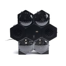 Enceinte Projecteur - Party Time - Led - Disco - Noir