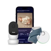Dream Bundle 2 Smart Baby Monitor: Dream Sock And Cam 2 - Tracks & Notifies For Pulse Rate & Oxygen While
