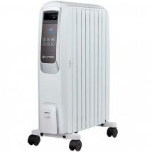 Radiateur À Huile (8 Modules) Grunkel Rac-8 Piros Numérique Blanc 2000 W