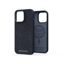 Njord Byelements Salmon Leather Magsafe Case - Iphone 14 Pro Max - Black