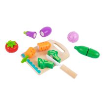 Tooky Toy Jouet Légumes À Découper En Bois - 6 Jouets Fabriqué En Bois Durable Fsc-mixed - A Partir De 3 Ans Jouets