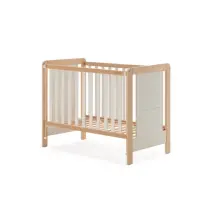 Lit Luciana 120x60 Blanc/bois