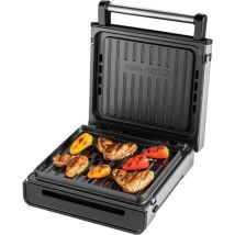 George Foreman 28000-56 - Grill Sans Fumée - 1500w - Boîtier En Acier Inoxydable