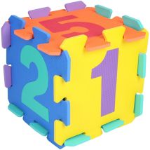 Nombres Puzzelmatte Avec Des Plaques Individuelles