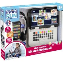 Kit Télétravail - Mon Premier Kit De Télétravail - Effets Lumineux Et Sons Réalistes Des 18 Mois