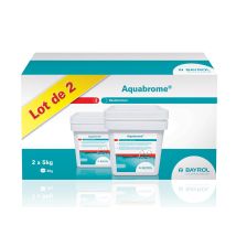 Pastilles de Brome Lent 20g 2x5kg Bayrol Aquabrome pour Piscine - Efficace et Sans Odeur