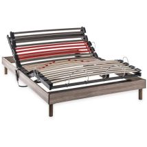 Ensemble Matelas+sommier Relaxation Électrique Comfort Dreamzone - 140x200 Cm - Matelas Ressorts Ensachés