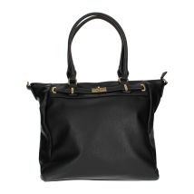 Sac À Main Cabas Similicuir Avec Bandoulière Noir Gallantry