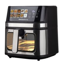 Melchioni Gaia Plus 8l Unique Autonome 2200 W Friteuse D’air Chaud Noir