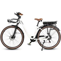 Vélo Électrique De Ville Samebike Rs-a07, 500 W, 36 V, 13 Ah, Blanc