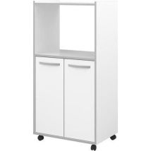 Desserte De Cuisine L 60cm Blanc